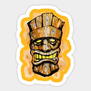 Overland Tiki Sticker